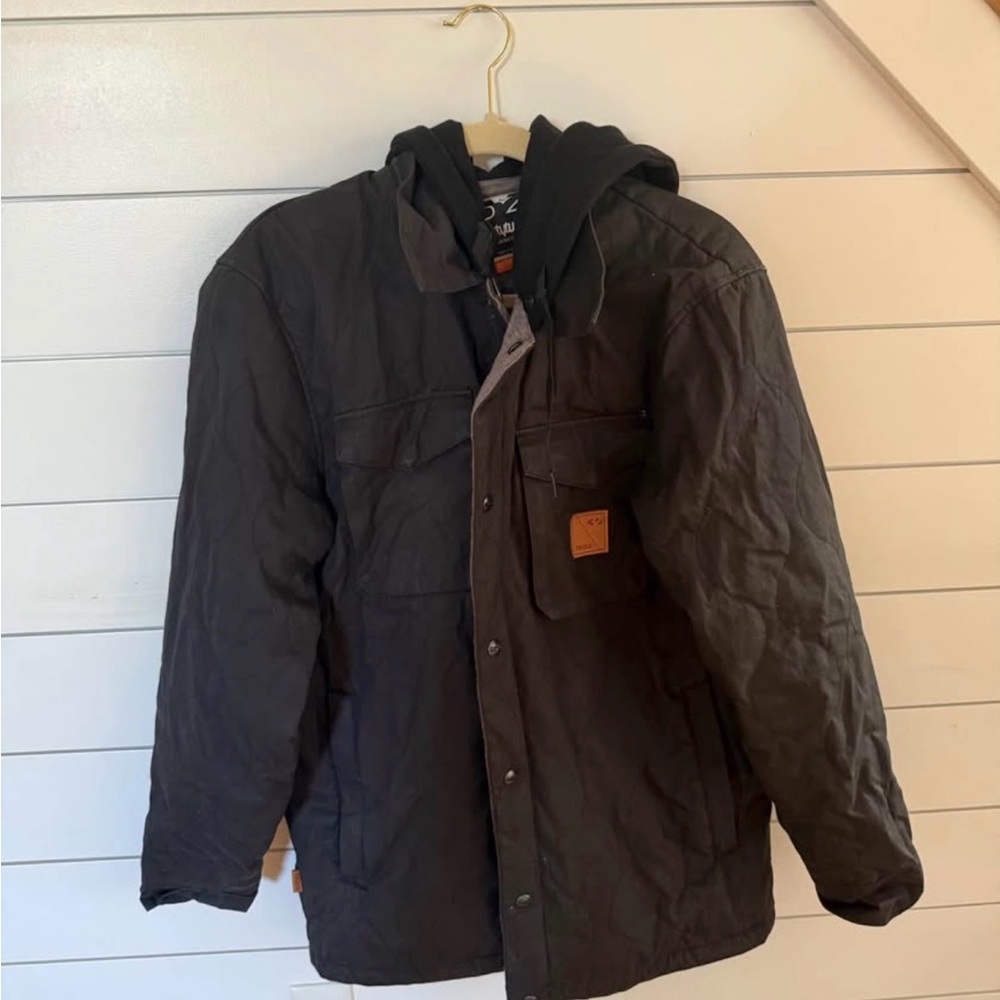 Source Unknown Dark Gray Hooded Jacket